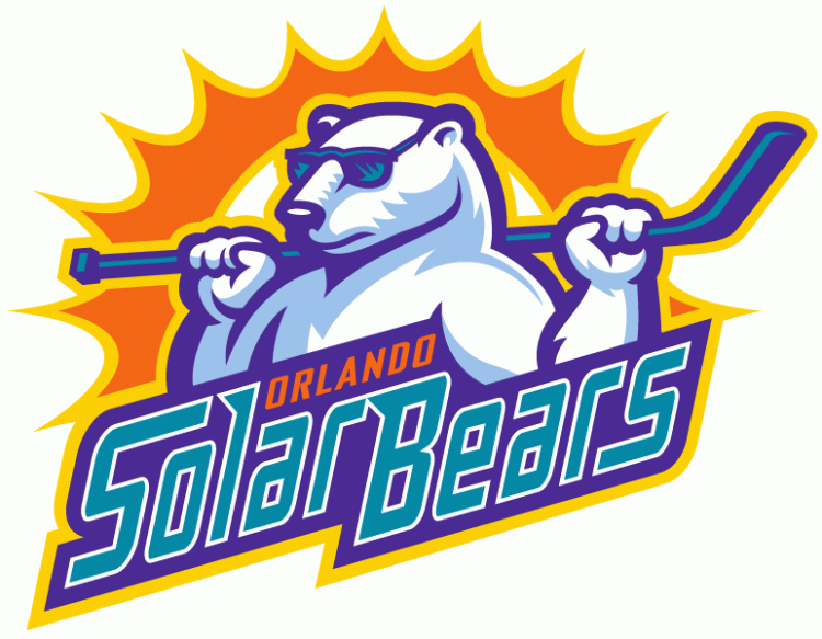 orlando solar bears 2012-pres primary logo iron on heat transfer